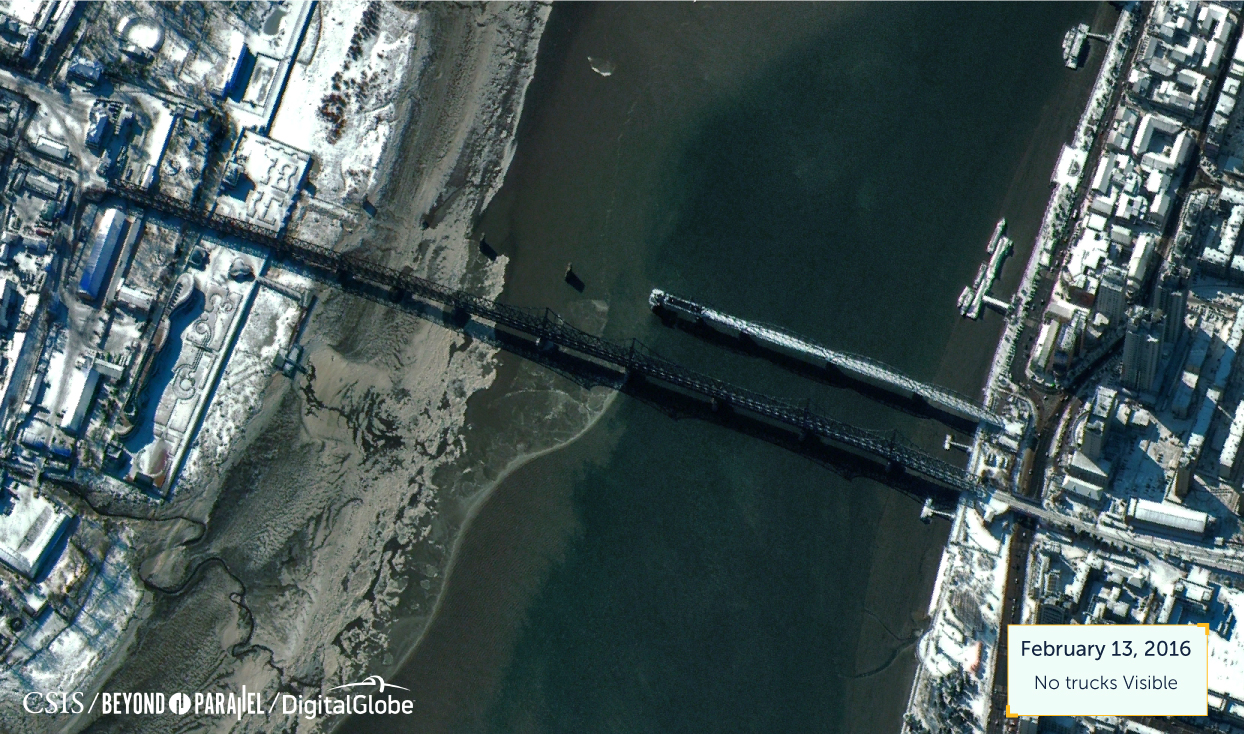 February 15, 2015 - Sino-Korean Friendship Bridge