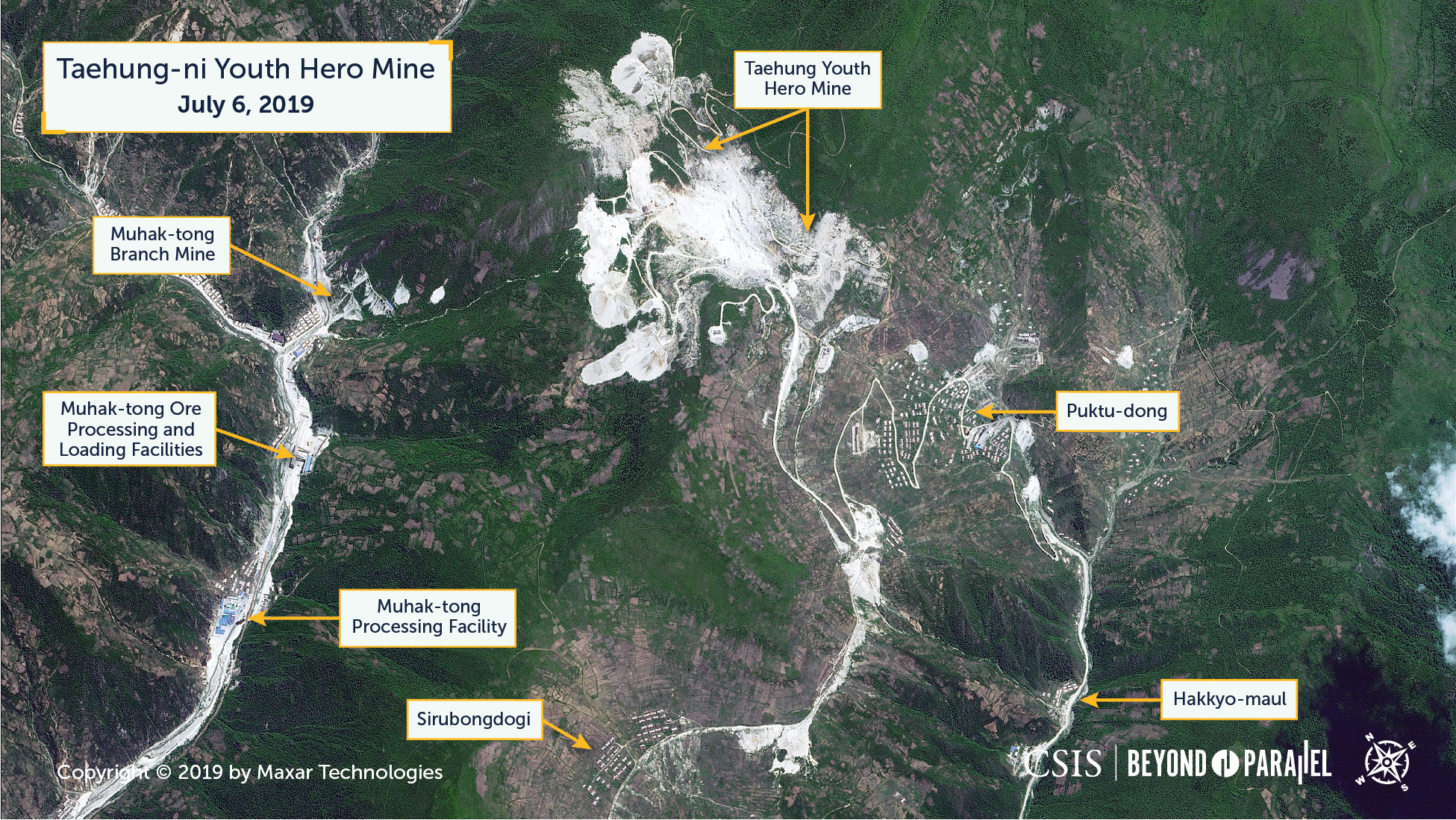 Mining North Korea Magnesite Production At The Taehung Youth Hero Mine Beyond Parallel