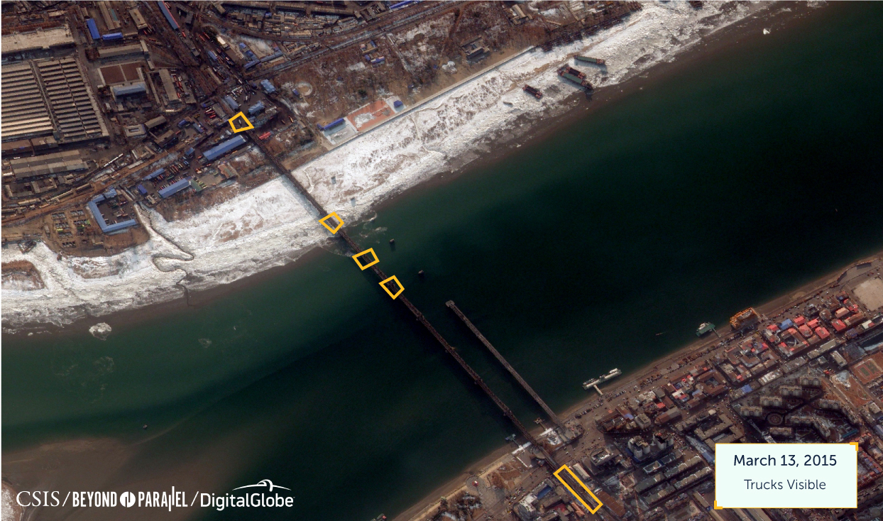 March 13, 2015 - Sino-Korean Friendship Bridge