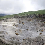 A view of a portion of the surface mining operations at the Taehung Youth Hero Mine. (Foreign Trade, 2018, No. 107-01)