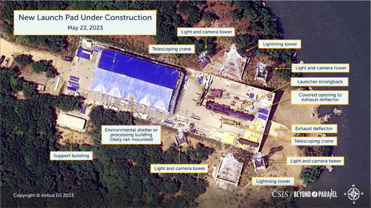 New Launch Pad and Significant Expansion Underway at the Sohae Satellite Launching Station